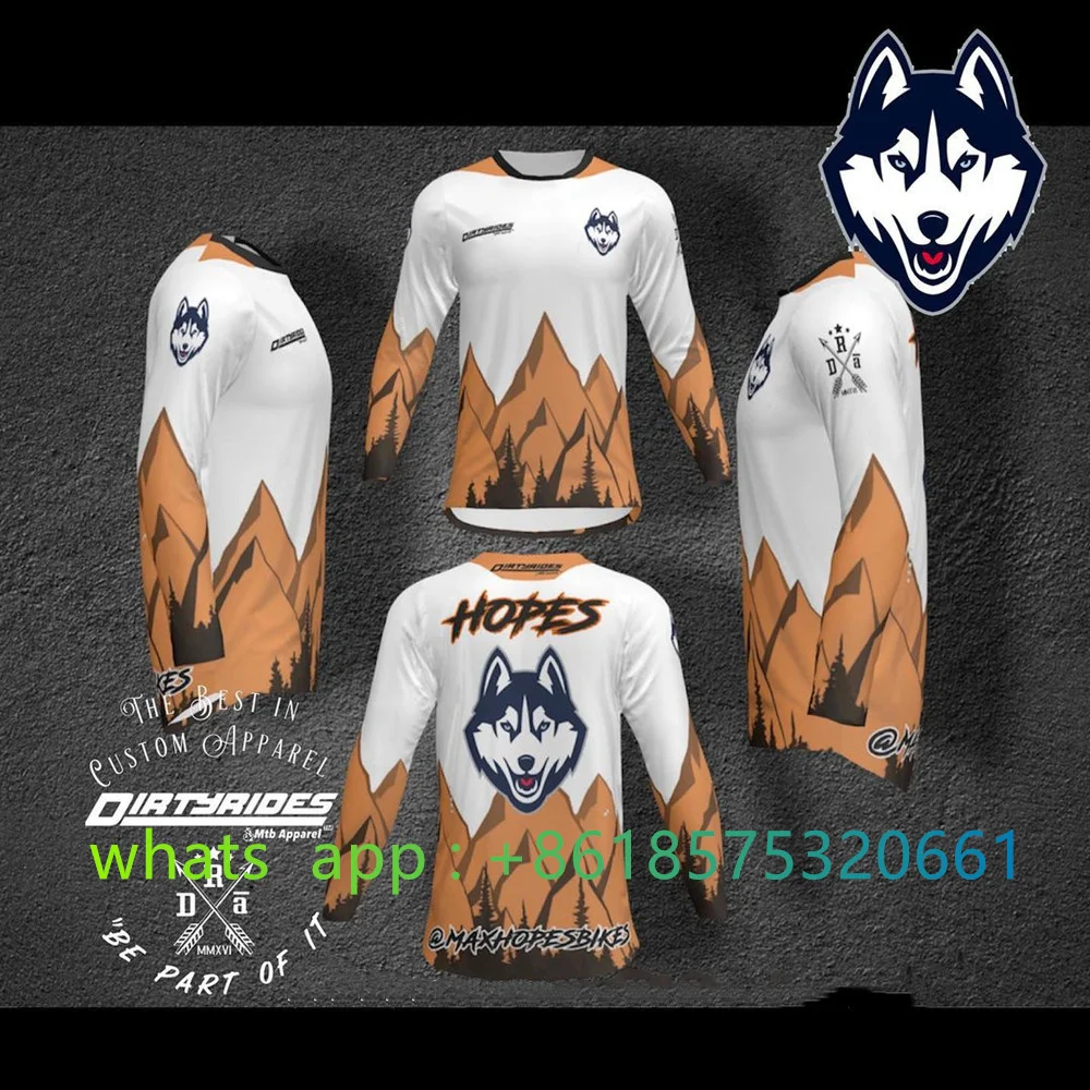 Mountain Biking Gear For Men - ENDURO Moto จักรยาน JERSEY ขี่จักรยาน ENDURO
