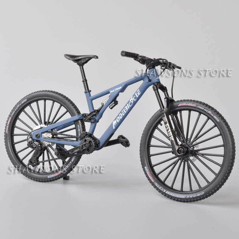 Mountain Biking Extreme - 1:8 Scale Diecast โลหะจักรยานของเล่น DH Down