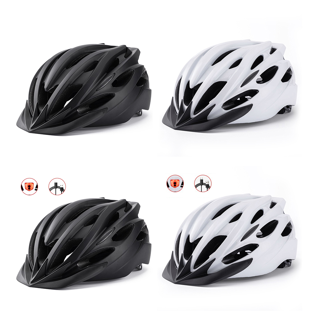 Mountain Biking Gear For Men - 1 ชิ้น หมวกกันน็อคจักรยานแบบปรับได้ หมวกนิรภัยสำหรับจักรยานเสือภูเขา จักรยานเสือหมอบ อุปกรณ์ป้องกันสำหรับการขี่จักรยานกลางแจ้ง