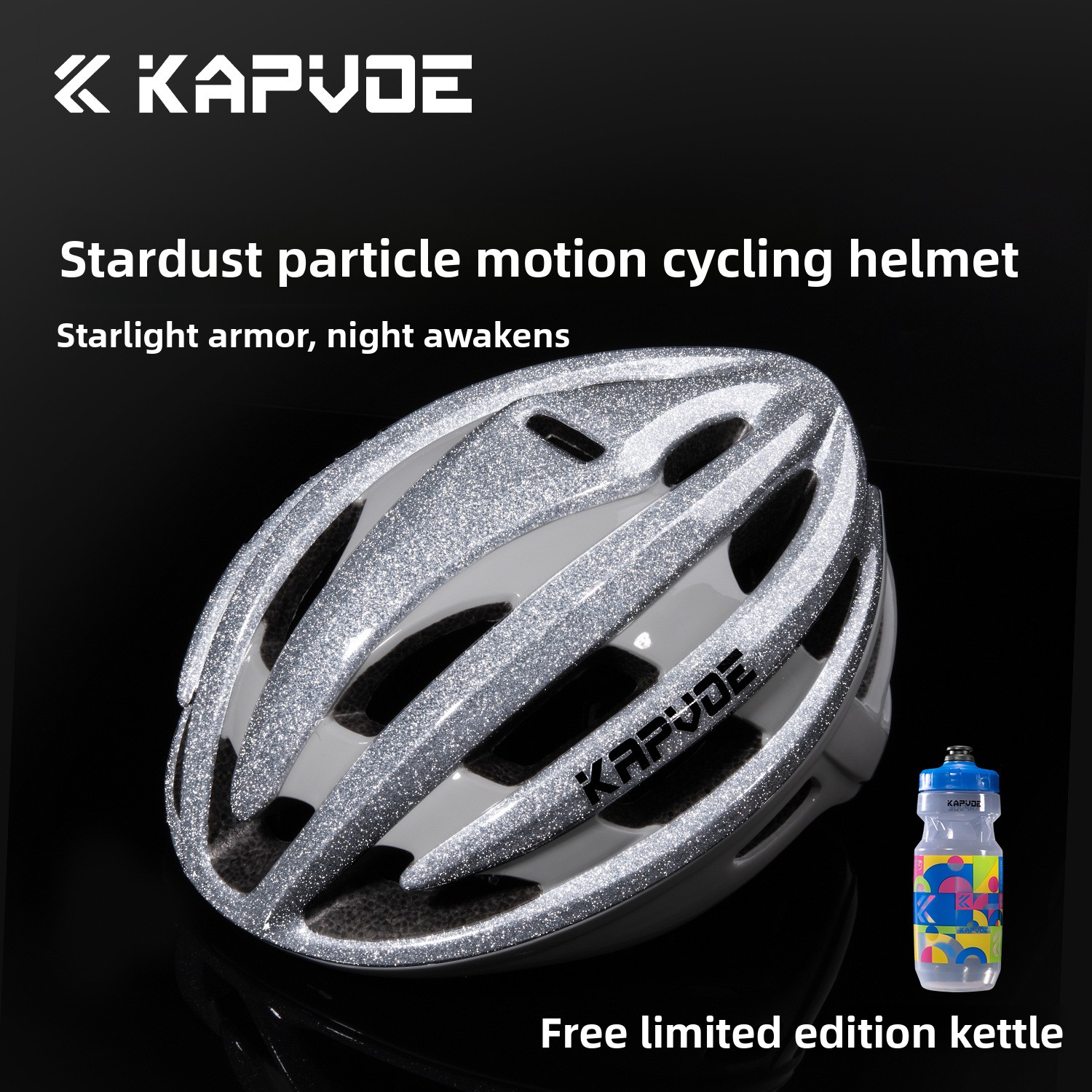 Mountain Biking Gear For Men - KAPVOE หมวกกันน็อคสำหรับปั่นจักรยาน จักรยาน อุปกรณ์ฤดูร้อน ความปลอดภัยบนภูเขา จักรยานเสือหมอบ
