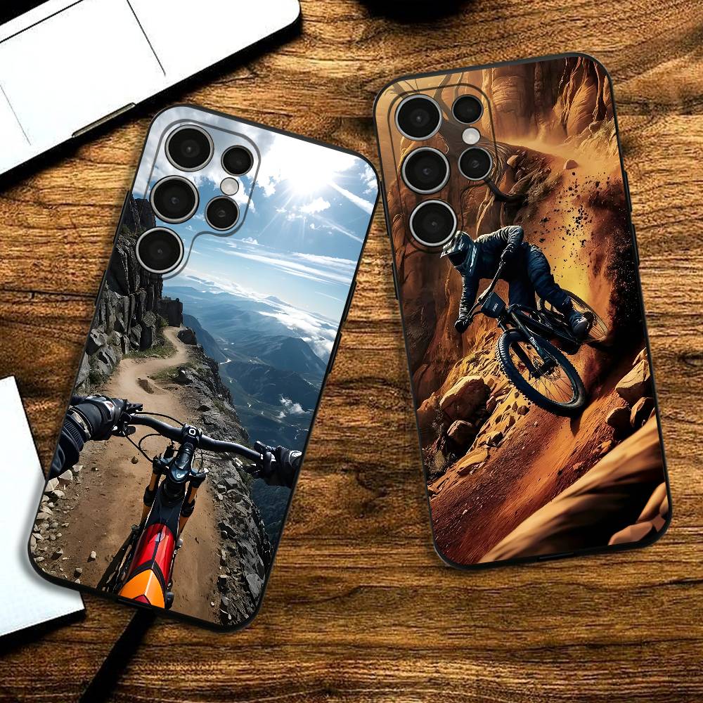 Mountain Biking Extreme - เคสซิลิโคนสำหรับจักรยานเสือภูเขา Extreme Challenge สำหรับ Samsung S25