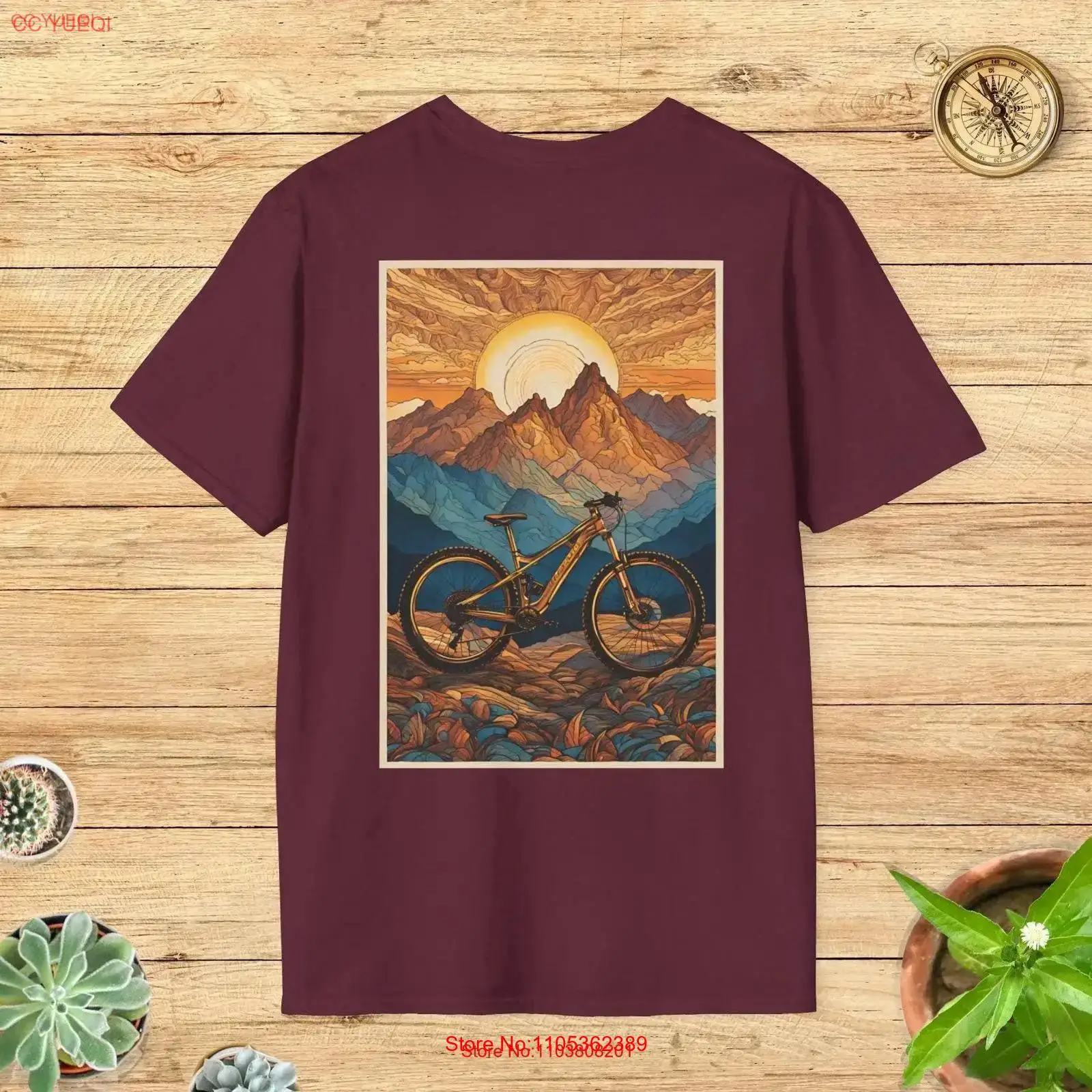 Mountain Biking Extreme - เสื้อยืดลายจักรยานเสือภูเขาสุดเท่ สีสันสดใส สำหรับการปั่นจักรยานผจญภัย กีฬากลางแจ้ง เสื้อผ้าสำหรับนักปั่นจักรยานสุดมันส์ ไอเดียของขวัญสุดเพอร์เฟกต์