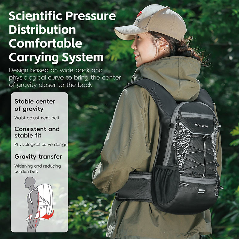 WEST BIKING กระเป๋าจักรยาน กระ - Mountain Biking Rucksack บทวิจารณ์และราคา