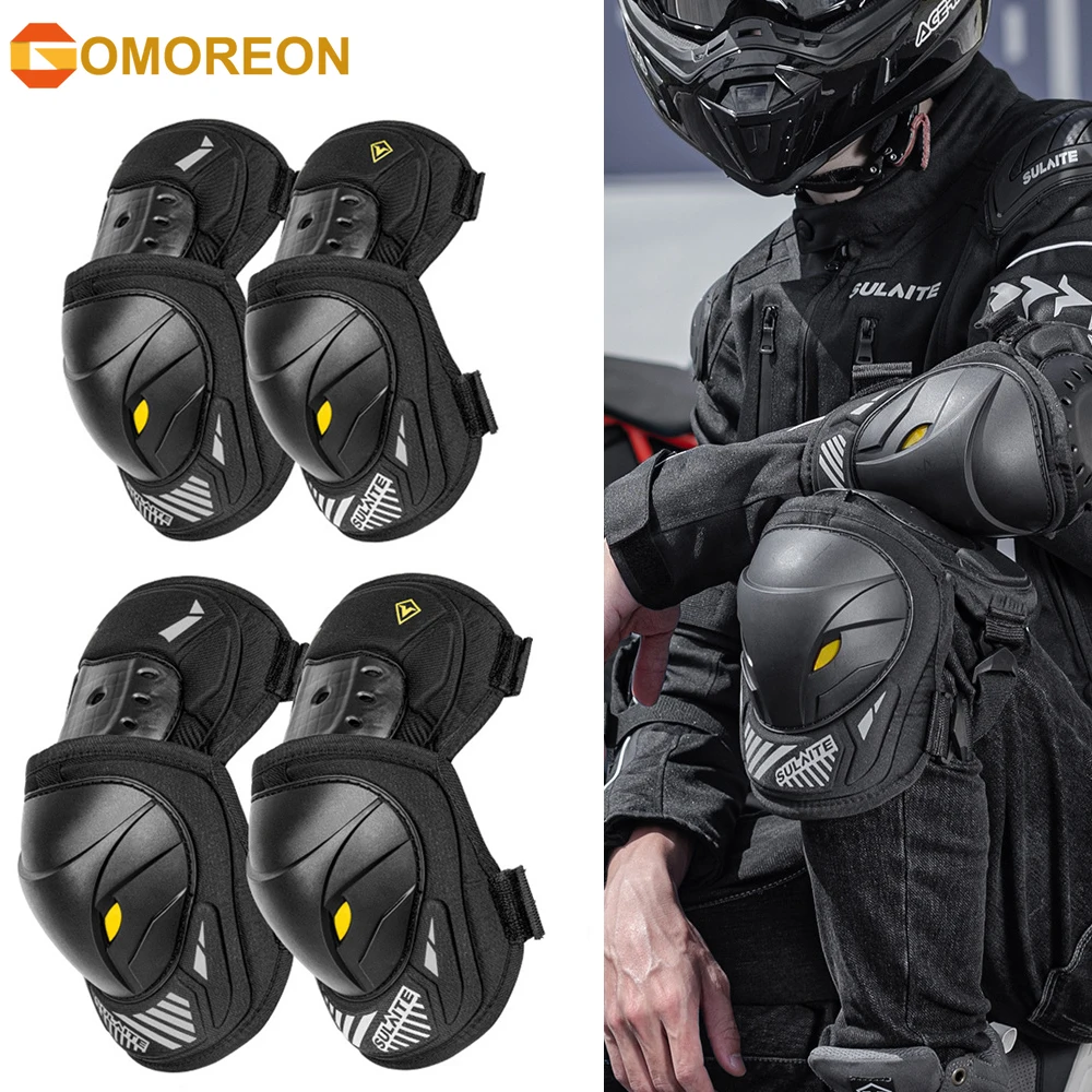 GOMOREON ชุดป้องกันเข่าและข้อศ - Mountain Biking Elbow Pads บทวิจารณ์และราคา