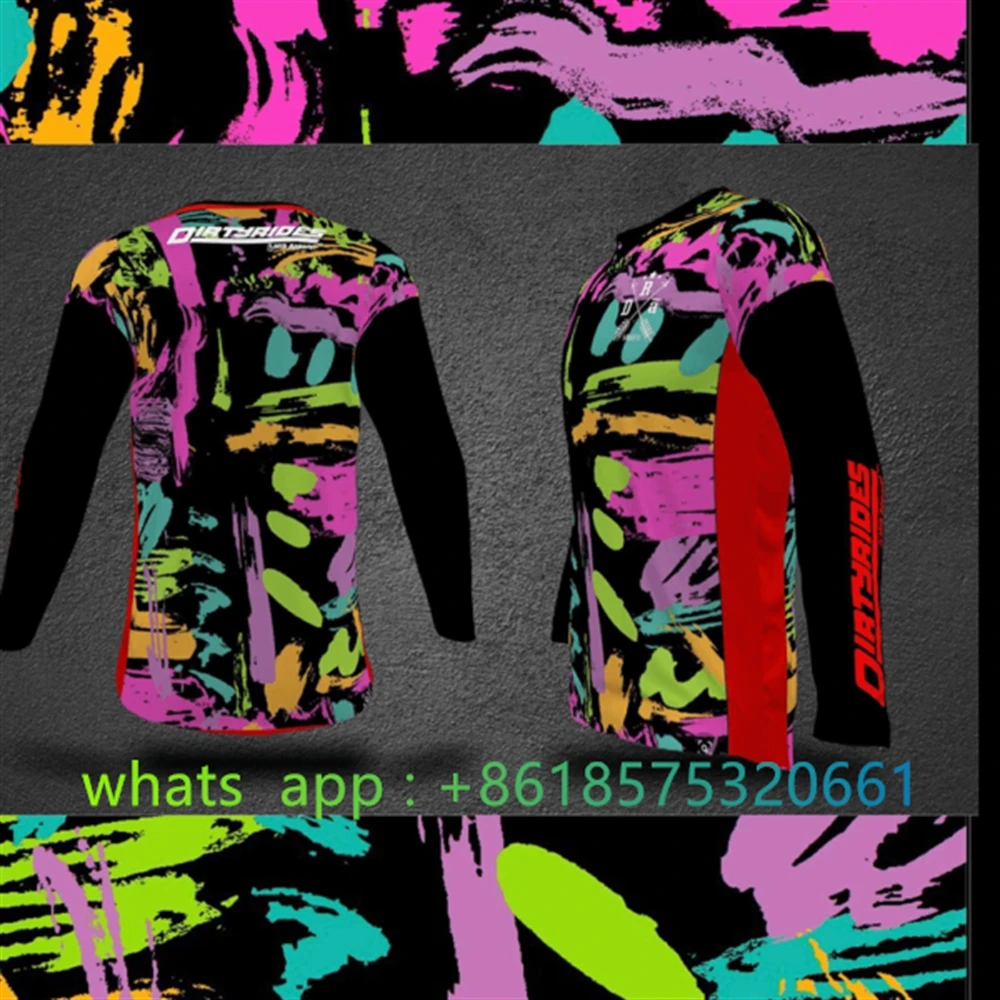 ENDURO Moto จักรยาน JERSEY ขี่ - Mountain Biking Gear For Men บทวิจารณ์และราคา