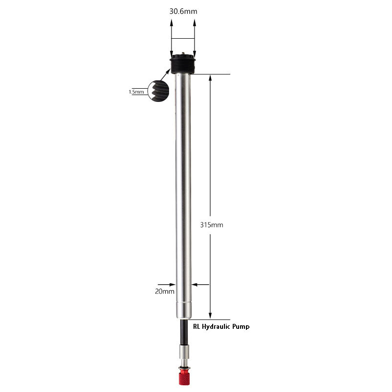 ปั๊มน้ำมันเบรกจักรยานเสือภูเขา - Mtb Fork Air บทวิจารณ์และราคา