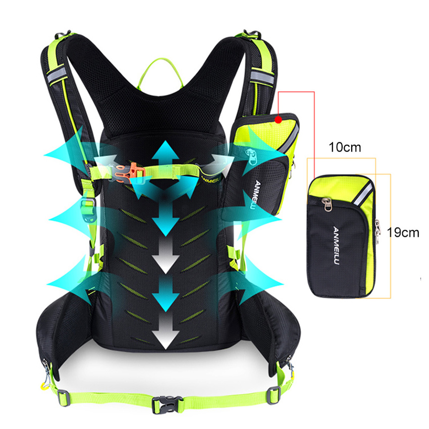 20Lจักรยานกันน้ำจักรยานกระเป๋า - Mountain Biking Rucksack บทวิจารณ์และราคา