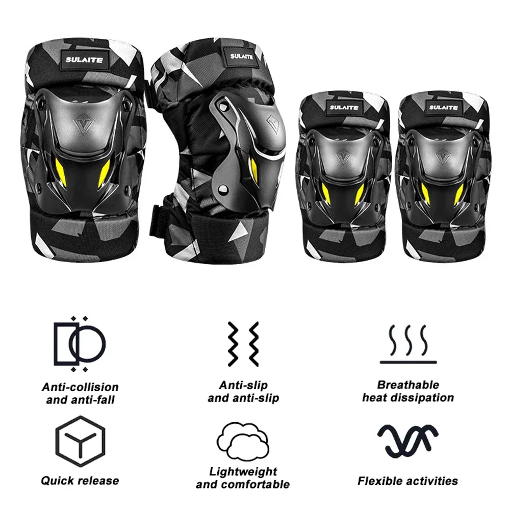 FAATTQQ ชุดป้องกันเข่าและข้อศอ - Mountain Biking Elbow Pads บทวิจารณ์และราคา