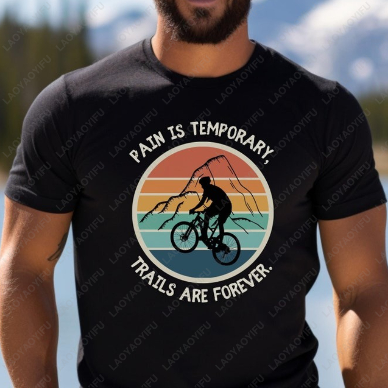 เสื้อยืดลายจักรยานเสือภูเขา กี - Mountain Biking Extreme บทวิจารณ์และราคา
