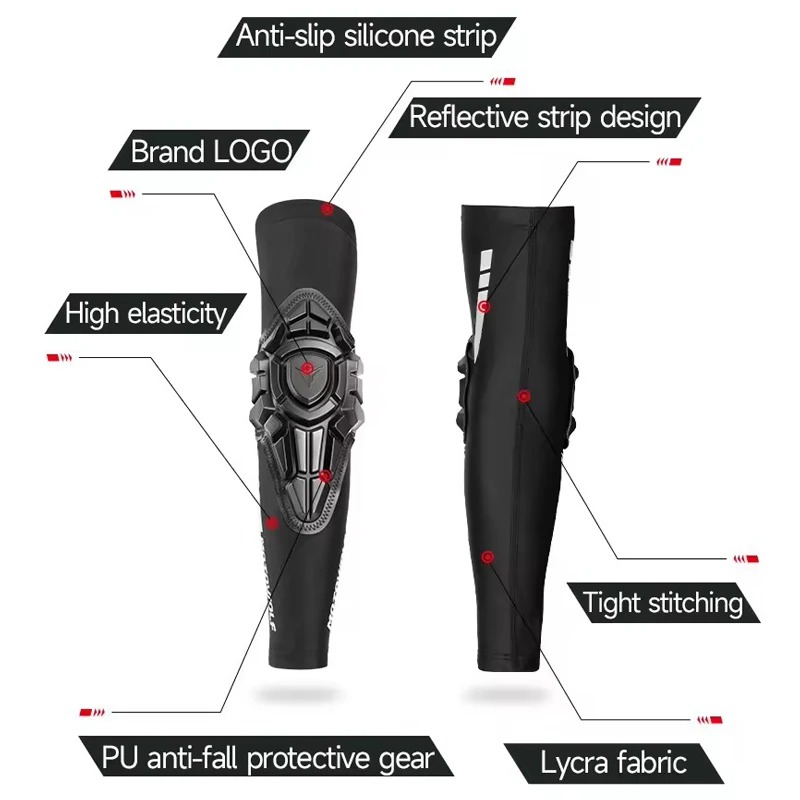 แผ่นรองข้อศอกสำหรับรถจักรยานยน - Mountain Biking Elbow Pads บทวิจารณ์และราคา