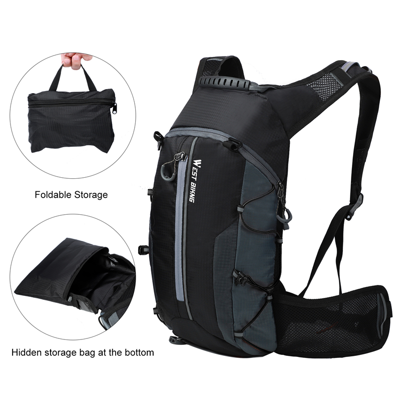 กระเป๋าเป้กีฬากันน้ำ WEST BIKI - Mountain Biking Rucksack บทวิจารณ์และราคา