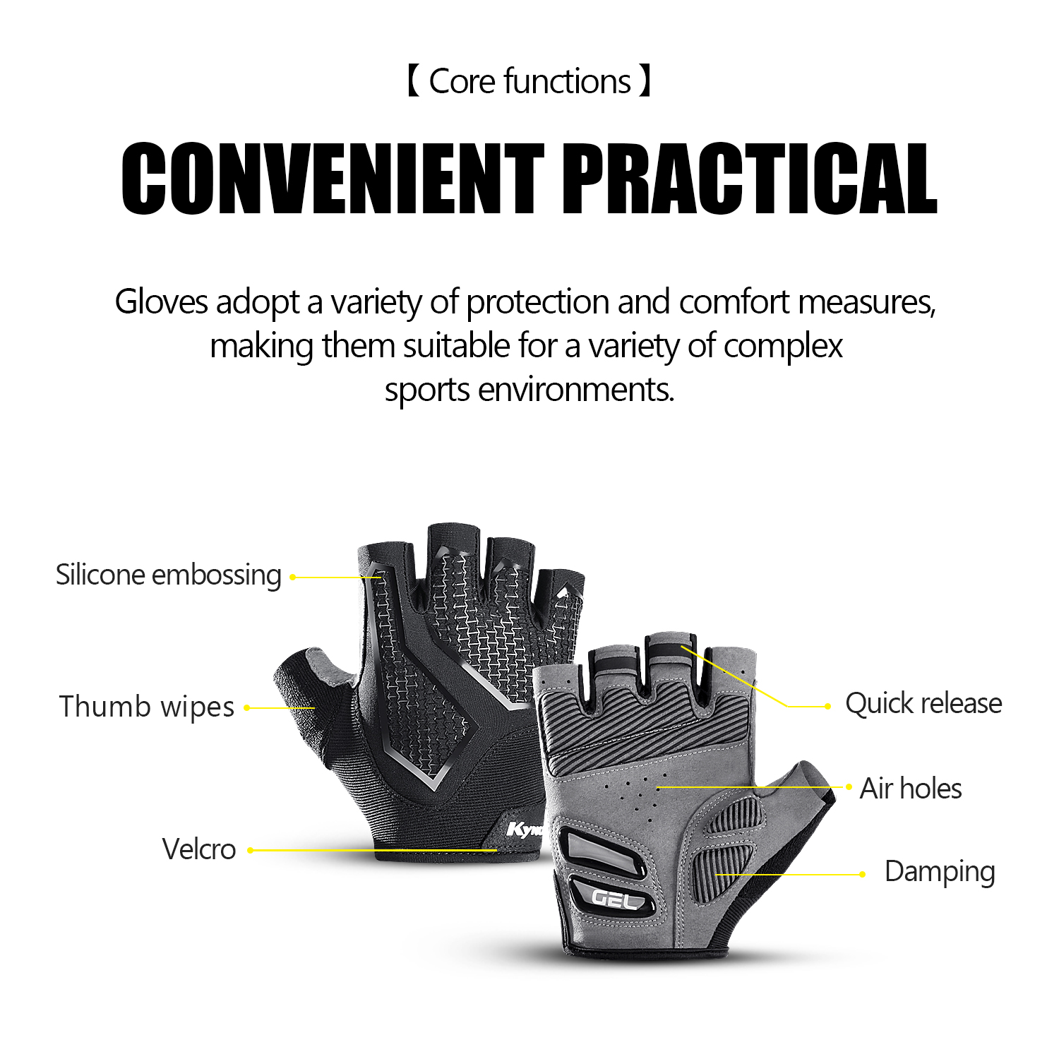 ถุงมือปั่นจักรยานแบบครึ่งนิ้ว  - Mountain Biking Elbow Pads บทวิจารณ์และราคา