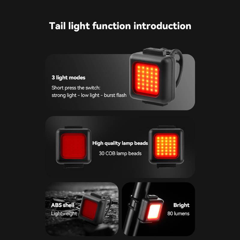 2 PCs MINI Mountain Bike Light - Mountain Biking Rucksack บทวิจารณ์และราคา