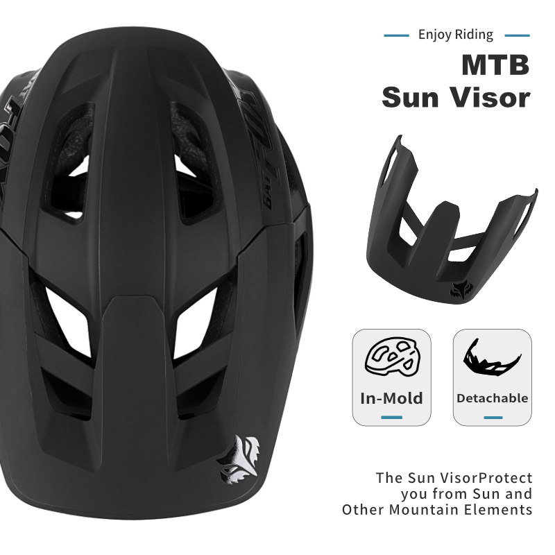หมวกจักรยานเสือภูเขา BATFOX สา - Mountain Biking Gear For Men บทวิจารณ์และราคา