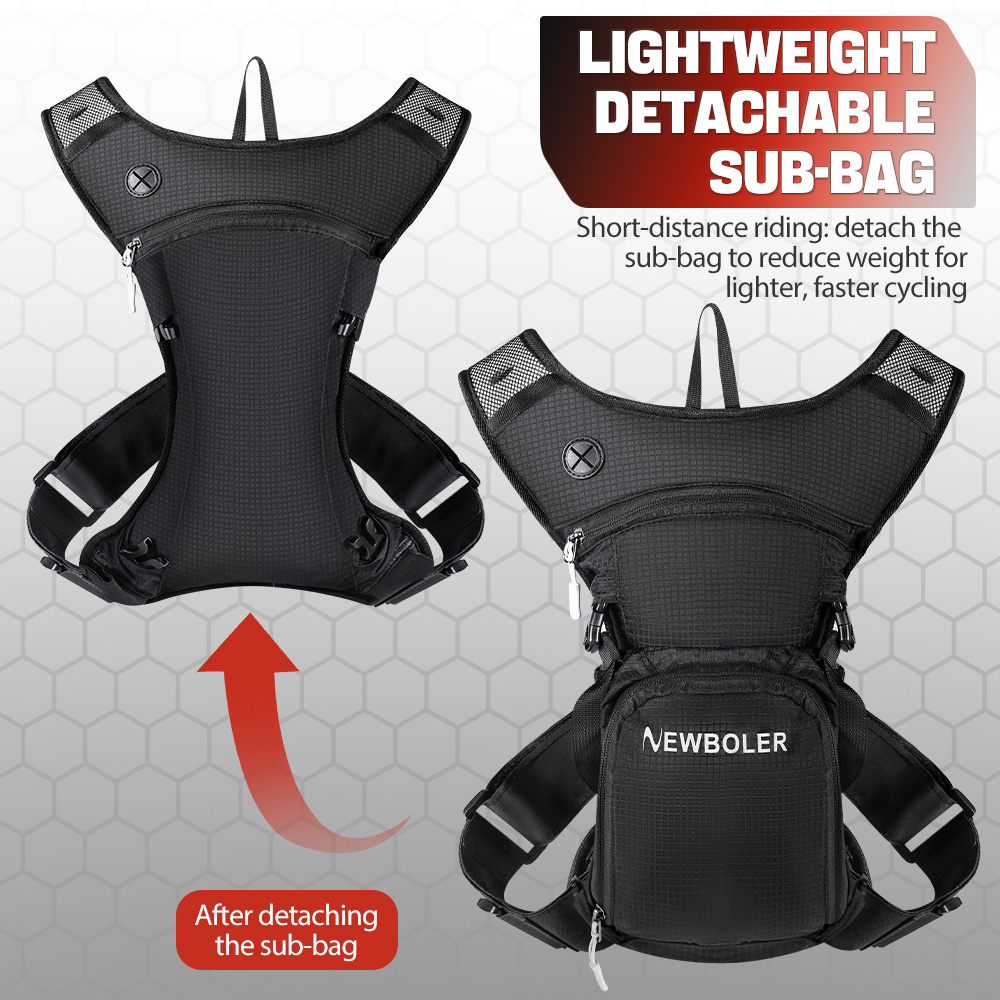 NEWBOLER 8L กระเป๋าใส่น้ำสำหรั - Mountain Biking Rucksack บทวิจารณ์และราคา