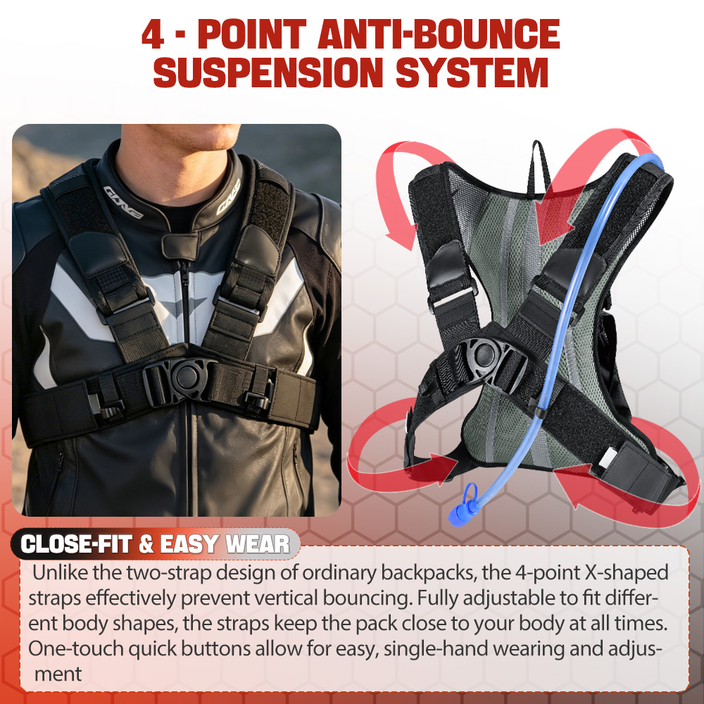 NEWBOLER 8L กระเป๋าใส่น้ำสำหรั - Mountain Biking Rucksack บทวิจารณ์และราคา