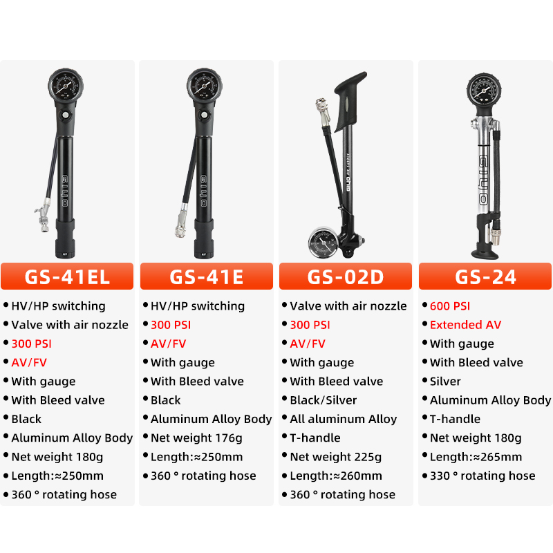 ปั๊มช็อตจักรยานแรงดันสูง300/60 - Mtb Fork Air บทวิจารณ์และราคา